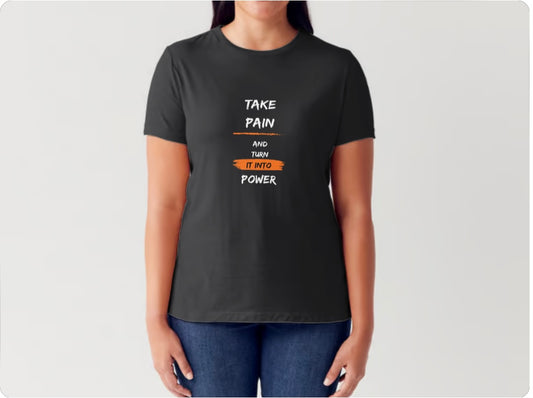 Take pain and turn it into POWER